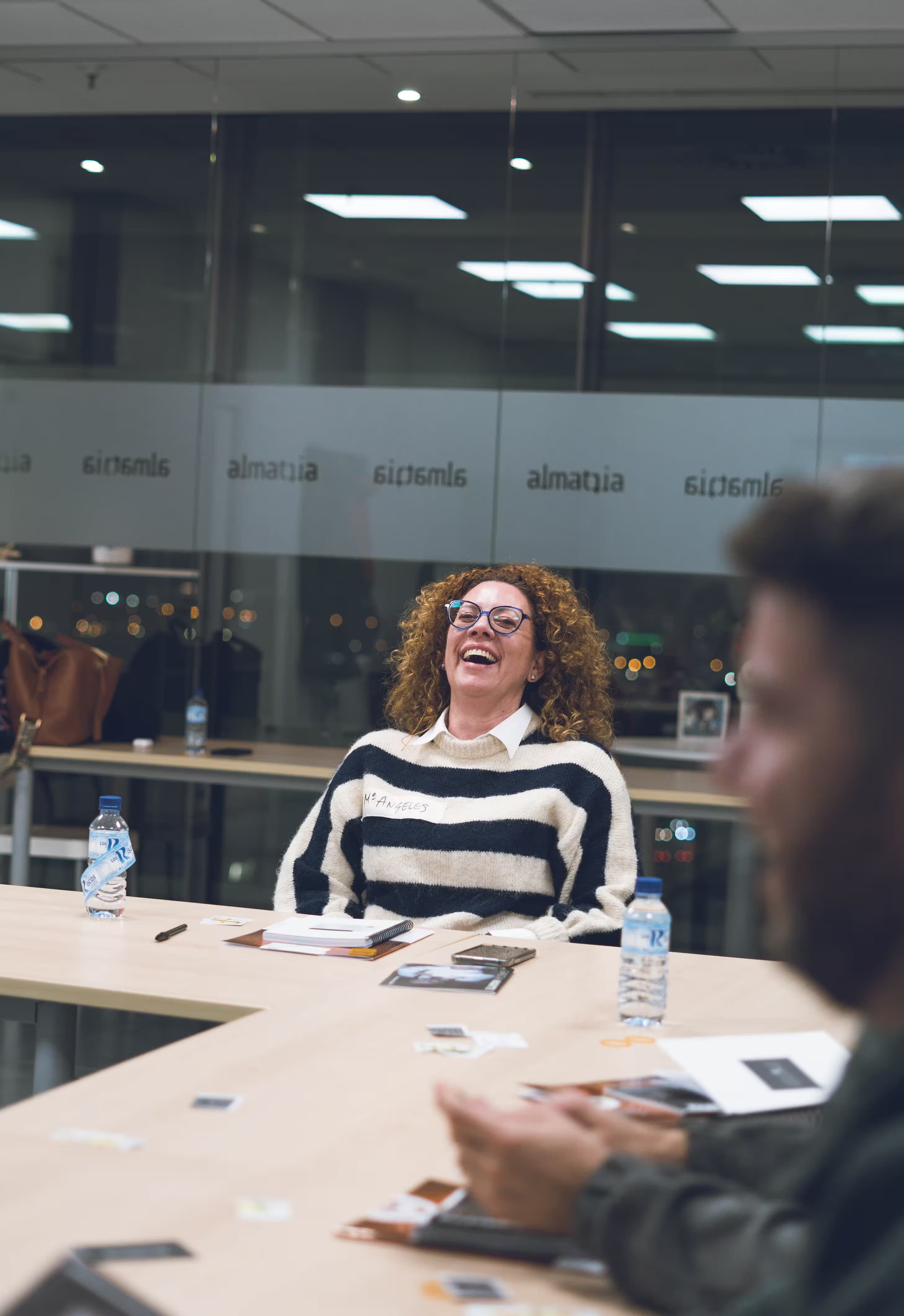 Conferencia en auditorio