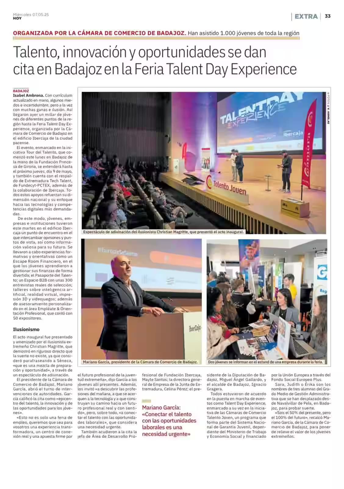 Conferencia con dinámica participativa